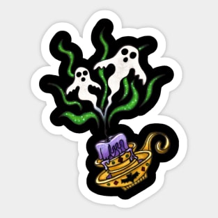 Smokey Ghosts Sticker